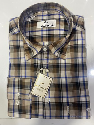 Mimka Gömlek Uzun Kol M Beden Çift Cep