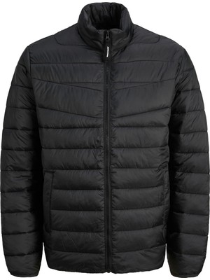 Jack & Jones Jjwest Lıght Puffer Colla Siyah Erkek Ceket