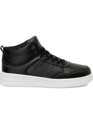 Kinetix Lowner Pu Hı 5pr Siyah Erkek High Sneaker