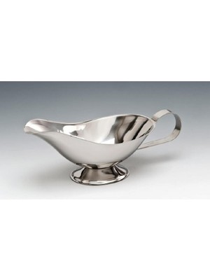Gri Çelik Ördek Sosluk, 10X18X7 Cm, Şık ve Dayanıklı Mutfak Aksesuarı