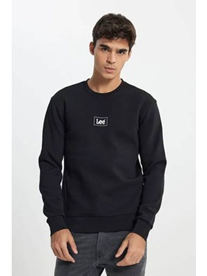 Lee Pamuklu Regular Fit Bisiklet Yaka Sweat Erkek Sweat L212299XVD
