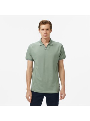 Nautica Erkek Yeşil Classic Fit Polo Yaka T-Shirt K55346T.3LP