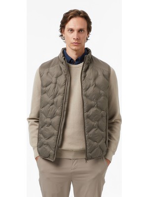 Nautica Erkek Kahverengi Regular Fit Yelek J57026T.3BB