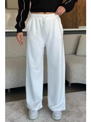 Kadın Bel Lastikli Palazzo Eşofman Altı P-00018302