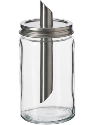 Kahverengi Cam Şekerlik, 15 Cm, Şık ve Zarif Ev Dekoru Parçası