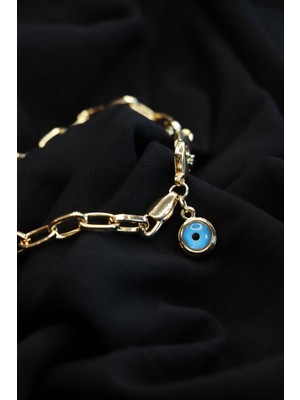 Kadın Altın Gözlü Bileklik