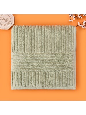 Evidea Soft Microcotton Yüz Havlusu - Yeşil - 50X90 cm
