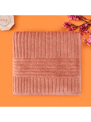 Evidea Soft Microcotton Yüz Havlusu - Gülkurusu - 50X90 cm