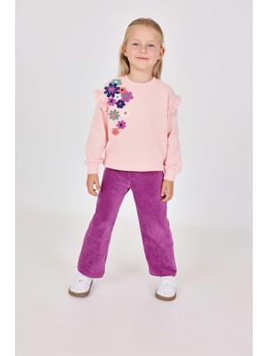 Kız Çocuk Düz Pantolon