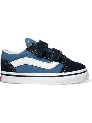 Td Old Skool V Unisex Çocuk Koyu Mavi Spor Ayakkabı - VN000D3Y