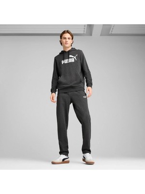 Puma Ess No. 1 Logo Erkek Eşofman Altı Normal Kalıp Gri Günlük Stil 68261207