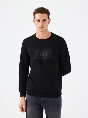 Loft Regular Fit Siyah Erkek Sweatshirt LF2041079
