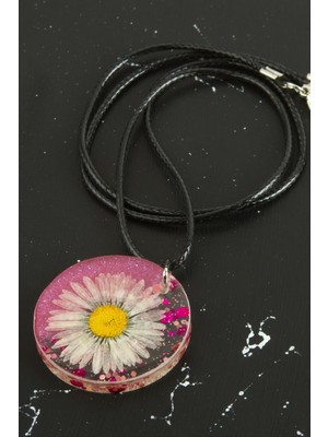 Papatya Epoksi Kolye