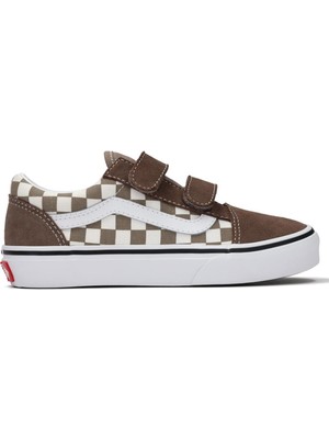 Old Skool V Unisex Çocuk Kahverengi Spor Ayakkabı - VN000CYA