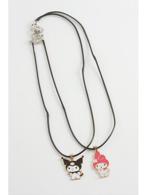 Çzgflm Karakteri Arkadaşlık Kolyesi (Çift Kolye)