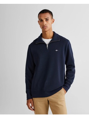 Gant Erkek Yarım Fermuar Sweatshirt