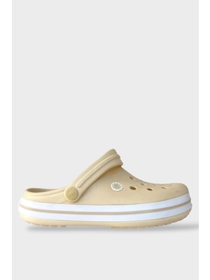 Unisex Comfort Hafif Medikal Hemşire Sabo Terlik Bej