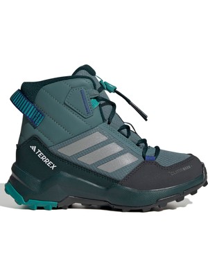 Adidas Terrex AX4R Cw+ Mıd K Çocuk Yeşil Bot JS2923