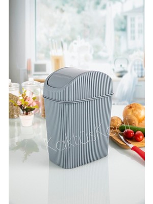 Mini Çöp Kovası - Masaüstü Çöp Kutusu  7167321