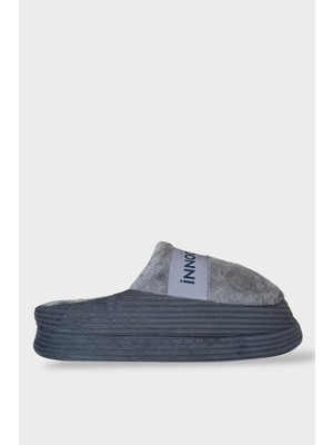 Ultra Hafif Ev Ayakkabısı Kadın Ev Terliği Füme