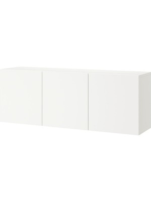 Duvar Dolabı, Beyaz, 180X42X64 Cm, Lappvıken