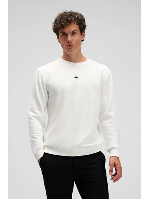 Ellesse Pamuklu Regular Fit Bisiklet Yaka Logolu Sweat Erkek Sweat EM556