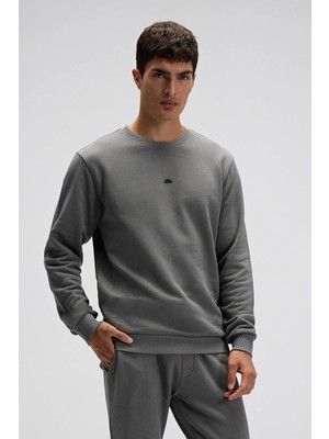 Ellesse Pamuklu Regular Fit Bisiklet Yaka Logolu Sweat Erkek Sweat EM556