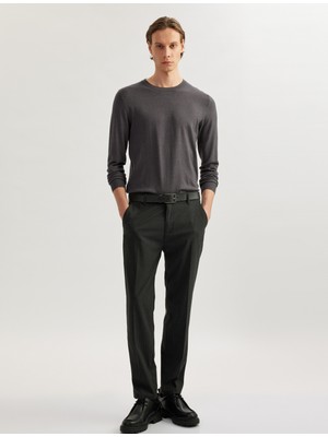 Koton Basic Sweatshirt Bisiklet Yaka Uzun Kollu