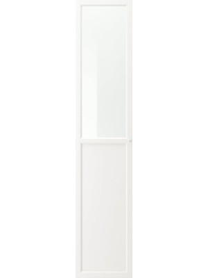 Kitaplık Kapağı, Beyaz, 40X192 cm