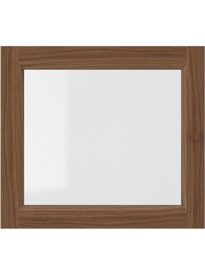 Kitaplık Kapağı, Kahverengi Ceviz Görünüm, 40X35 cm