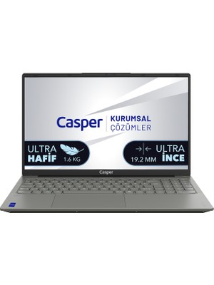Casper Nirvana X750 i5-13420H 24GB DDR5 2TB SSD 15.6" Freedos Laptop X750.1342-CX00X-G-F