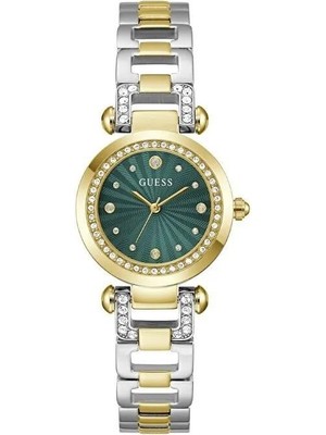 Guess Kadın Kol Saati Renkli Çelik Kasa 3 ATM Suya Dayanıklı Pilli (Quartz) Mekanizma GUGW0869L1