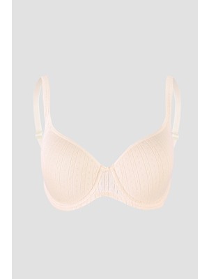 Loya Oranj Soft Cotton Kaplı Desteksiz Sütyen