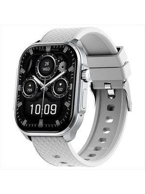 Tecno Watch 3 Active (Tecno Türkiye Garantili) Gümüş