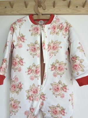 Vintage Flowers Pamuklu Bacaklı 2.5 Tog Çocuk Uyku Tulumu