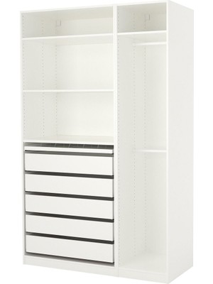 Açık Gardırop, Beyaz, 150X58X236 cm