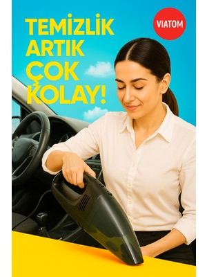 Çakmaklık Girişli Islak Kuru Araç Elektrikli Süpürge Çakmak Girişli