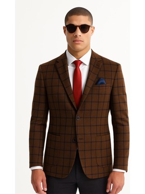 Erkek Tek Ceket Slim Fit