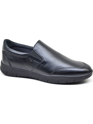 King Paolo R9219 BATTAL SHOEFLEX  - SİYAH K SY - ERKEK AYAKKABI