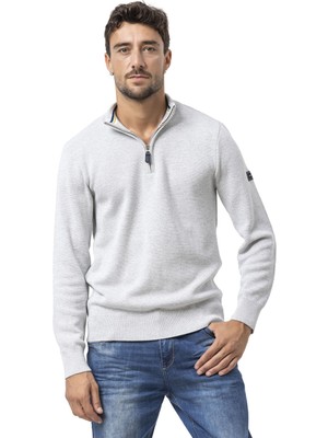 CP290 Erkek Fermuarlı Sweatshirt – Pamuklu Konfor, Sportif Stille Buluşuyor