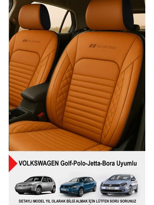 Istanbul Serisi Deri Oto Koltuk Kılıfı (Volkswagen Bora-Golf-Jetta-Polo Uyumlu)