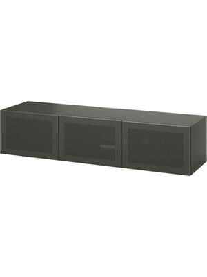 Tv Sehpası, Koyu Gri, 180X42X38 Cm, Mörtvıken
