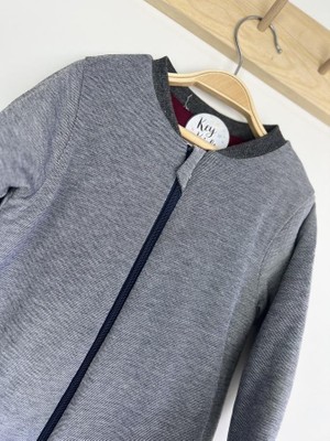 KEY KIDS 2- 4- 6 Yaş Denim Dokulu Pamuklu Bacaklı 2.5 tog Çocuk Uyku Tulumu