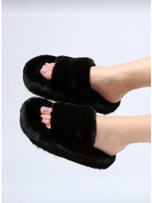 Kutox Kışlık Kadın Ev Terliği