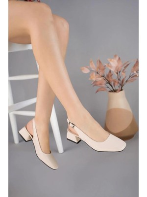 Papuçcity Gzzh 02820 3 cm Topuklu Kadın Stiletto Ayakkabı