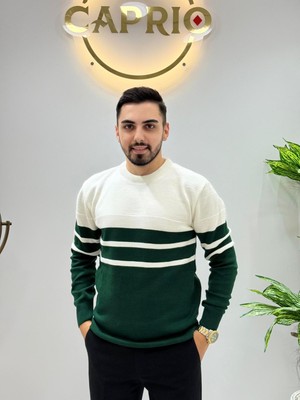 Erkek Akrilik Triko Kazak Yeni Sezon Regular Kalıp Ip Çekmesi Olmaz Yüksek Kaliteli Ürün