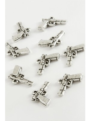 Zengezur Silah Tesbih Püskül Aparatı 50 Gram-Gümüş Rengi