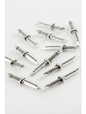 Zengezur Hançer Tesbih Aparatı 50 Gram-Gümüş Rengi