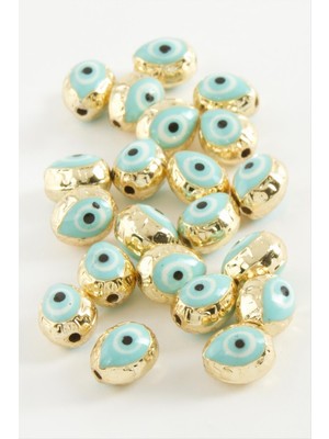 Zengezur Damla Mineli Bileklik ve Kolye Ucu Aparatı 1 Adet-Beyaz