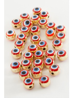 Zengezur Nazar Mineli Bileklik ve Kolye Ucu Aparatı 1 Adet-Lila